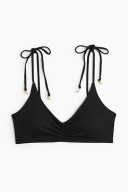 H&M - Women Black Padded Bikini Top