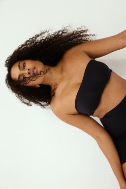 H&M - Women Black Padded Microfibre Bandeau Bra