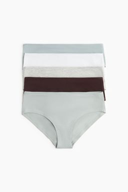 H&M - Women 5-Pack Cotton Hipster Briefs