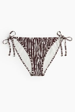 H&M - Women Brown Tie Tanga Bikini Bottoms