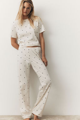 H&M - Women White Jersey Pyjamas