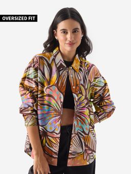 The Souled Store - TSS Originals Floral Mirage Women Boyfriend Shirt