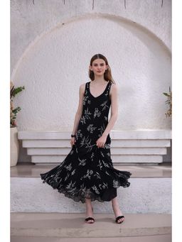 Edition II - Black Embellished Dress