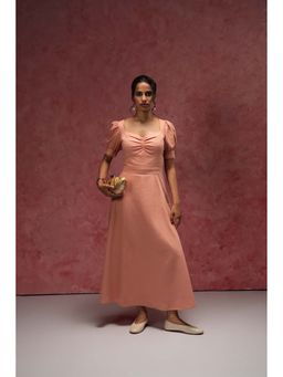 Arthmod - Peach Gul Organic Cotton Dress