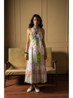 Arthmod - Multicolour Bemberg Cupro Muse Midi Dress