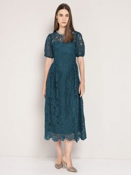 Cover Story - Blue Lace Dress