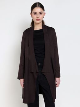 Cover Story - Brown Open Shrug