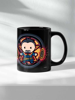 Macmerise - Kawaii Doctor Strange Ceramic Black 325ml Coffee Mug