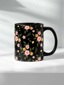 Macmerise - Sk Periwinkle Black Ceramic Black 325ml Coffee Mug