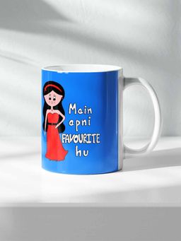 Macmerise - Main Apni Favourite Hu Ceramic White 325ml Coffee Mug