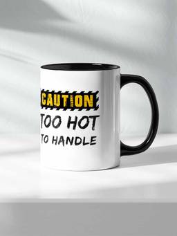 Macmerise - Too Hot To Handle Ceramic Handle 325ml Coffee Mug