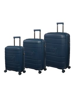 it luggage - Eco Tough Blue Set of 3 28-24-20 Inches Expandable Hardsided TSA Luggage Trolley