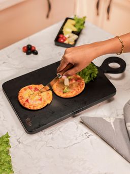 IREKA HOMES - Acacia Wood Chopping Board or Serving Platter with Handle