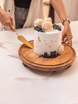 IREKA HOMES - Mango Wood Cake Dome