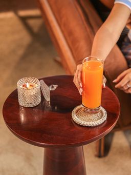 IREKA HOMES - Acacia Wood Noir Coffee Table