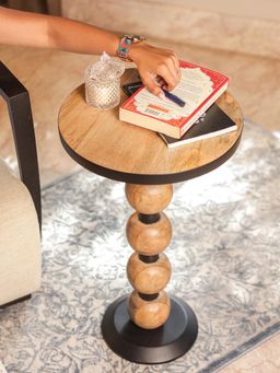 IREKA HOMES - Mango Wood Pearl Coffee Table