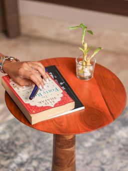 IREKA HOMES - Acacia Wood Comet Coffee Table