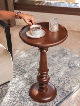 IREKA HOMES - Acacia Wood Eclipse Coffee Table