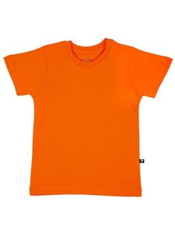 Bodycare - Orange Round Neck Half Sleeves Solid T-Shirt