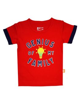 Bodycare - Red Round Neck Half Sleeves T-Shirt