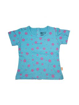 Bodycare - Blue Round Neck Half Sleeves T-Shirt