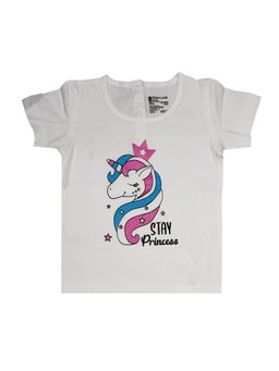 Bodycare - White Round Neck Half Sleeves T-Shirt