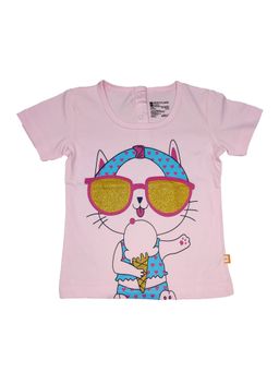 Bodycare - Pink Round Neck Half Sleeves T-Shirt