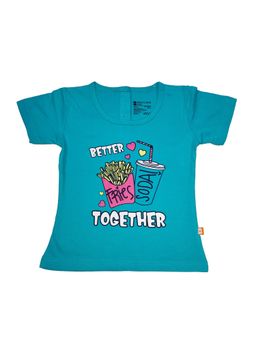 Bodycare - Blue Round Neck Half Sleeves T-Shirt