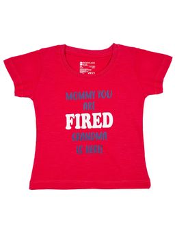 Bodycare - Pink Round Neck Half Sleeves T-Shirt