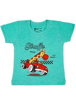 Bodycare - Turquoise Round Neck Half Sleeves T-Shirt