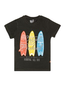 Bodycare - Dark Green Round Neck Half Sleeves T-Shirt