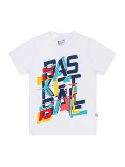 Bodycare - White Round Neck Half Sleeves T-Shirt