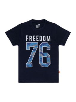 Bodycare - Navy Blue Round Neck Half Sleeves T-Shirt