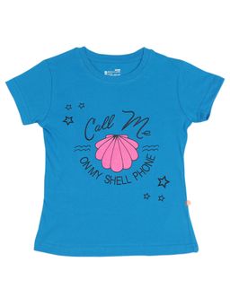 Bodycare - Blue Round Neck Half Sleeves T-Shirt