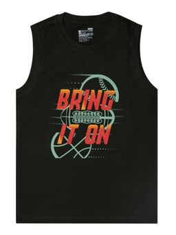 Bodycare - Green Round Neck Sleeveless T-Shirt