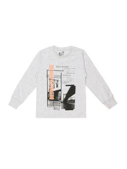 Bodycare - Grey Round Neck Full Sleeves T-Shirt