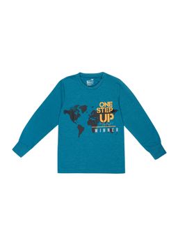 Bodycare - Blue Round Neck Full Sleeves T-Shirt