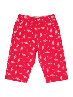 Bodycare - Pink Printed Capri