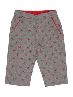 Bodycare - Grey Printed Capri