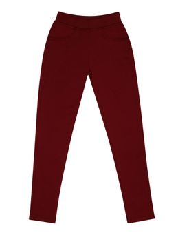 Bodycare - Maroon Solid Jegging