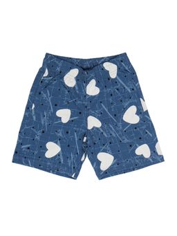 Bodycare - Blue Printed Shorts