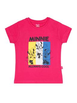 Bodycare - Pink Minnie & Friends Printed T-Shirt