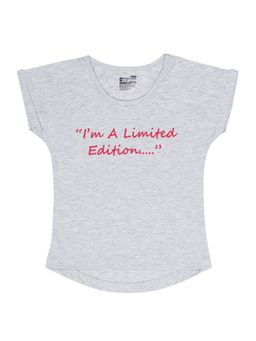 Bodycare - Grey Round Neck Half Sleeves Printed T-Shirt