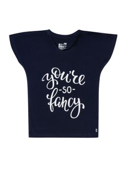 Bodycare - Navy Blue Round Neck Half Sleeves T-Shirt