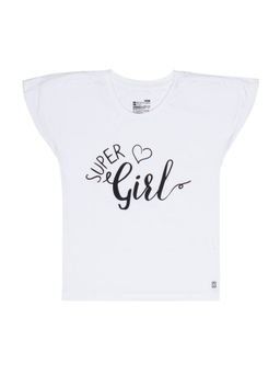 Bodycare - White Round Neck Half Sleeves T-Shirt