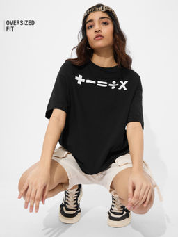 The Souled Store - Official Ed Sheeran: Mathematics Tour Women Oversized T-Shirt