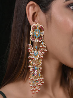 Shlok Jewels - Adal Multicolor Earrings
