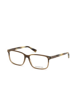 Ermenegildo Zegna - Brown Acetate Eyeglass Frames EZ5045 56 A62 (56)