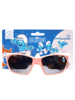 Stol'N - Pink Uv Protected Smurfs Sunglass with Hard Case (3-12 Years)