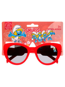 Stol'N - Red Uv Protected Cat-Eye Smurfs Sunglass with Hard Case (3-12 Years)